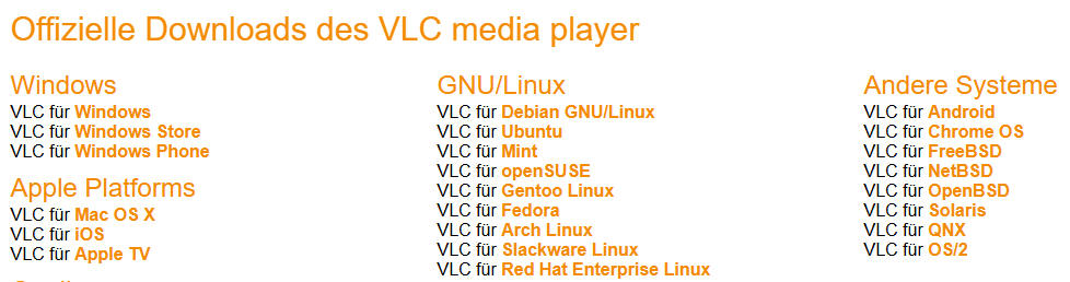 VLC Mediaplayer